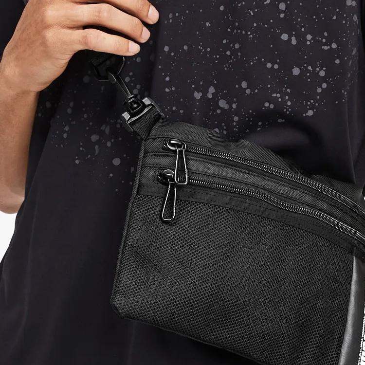 PUMA Nylon Fabric Shoulder Bag , Crossbody Bag Regular Unisex Black (Unisex) Crossbody Bags 076623 01