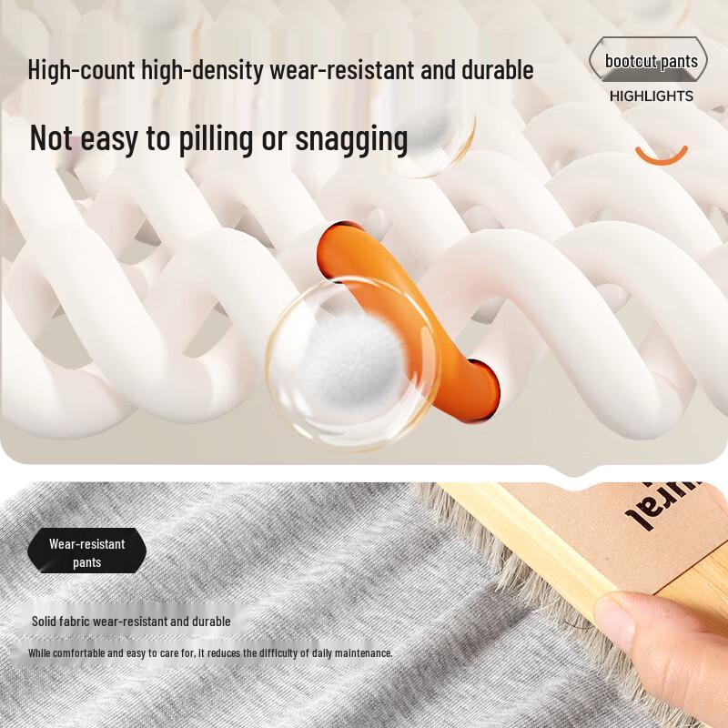 MINISO Унисекс Тяжелые Прямые Спортивные Штаны