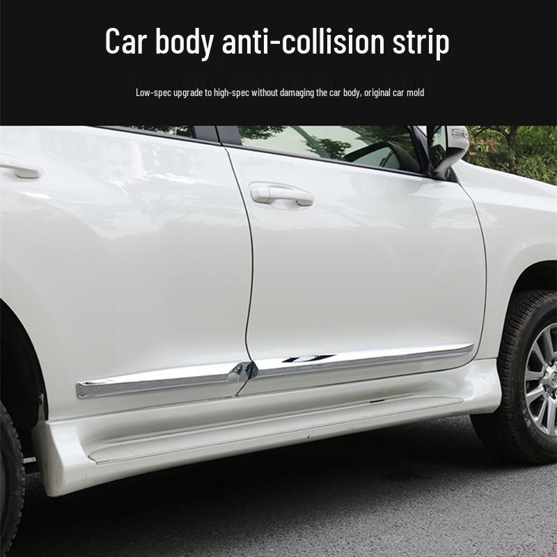 Накладка на кромку двери Prado от царапин и ударов (Модели 2010-2023 гг.)