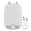 8L Mini Electric Water Heater IPX4 Kitchen Electric Hot Water Heater with Upper Water Outlet for