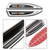 nlvc3 2Pcs 3D Metal Car Side Fender Rear Trunk Emblem Badge Sticker Decal For Mitsubishi Pajero Outlander ASX Lancer Ralliart Galant