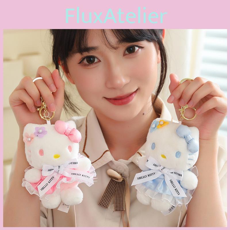 Doll Pendant Plush Keychain With Soft Fabric And Adorable Design Cat