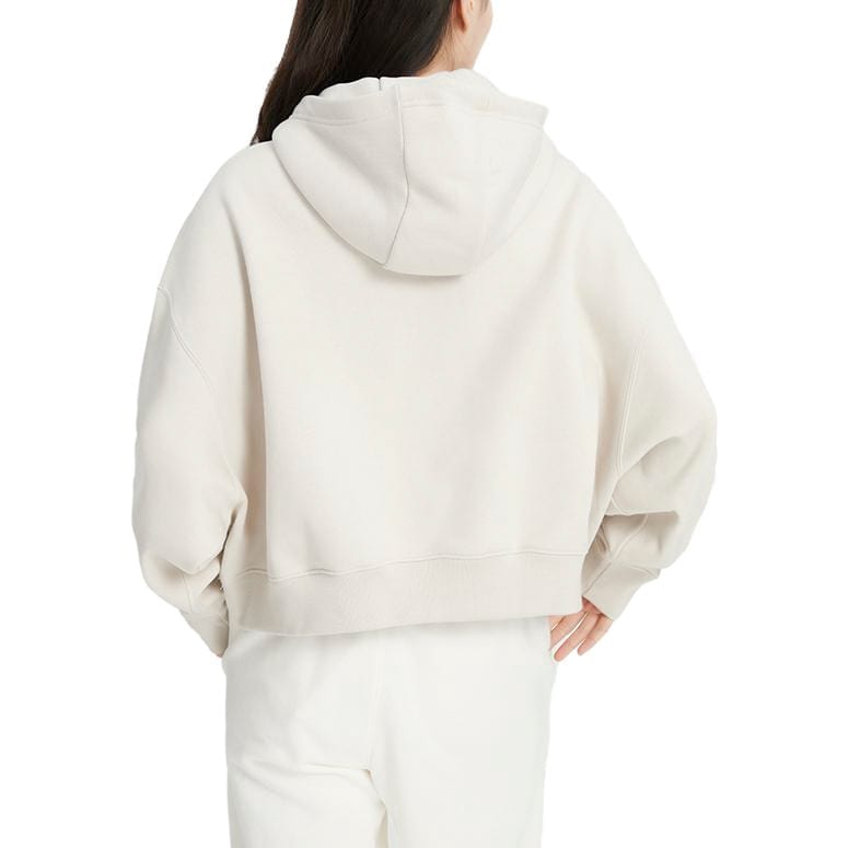 Nike Толстовки Женские Кремовый С капюшоном Умеренный Другое DQ5808-104