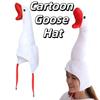 White/Pink Halloween Party Hat Creative Cartoon Goose Hat Big Goose Headgear  Cosplay Costume