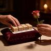 Date Night Dice Wooden Game For Couples With Printed Board Valentine Gift