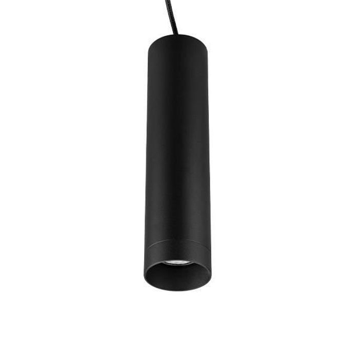 Suspension tube BETA noir GU10 câble 1.45m