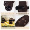 Anti-Slip Cozy Dog Socks Adjustable Band Anti-Scratch Noiseless Knitted Socks Strong Grip Anti-dirt Dog Paw Covers Wooden Floors