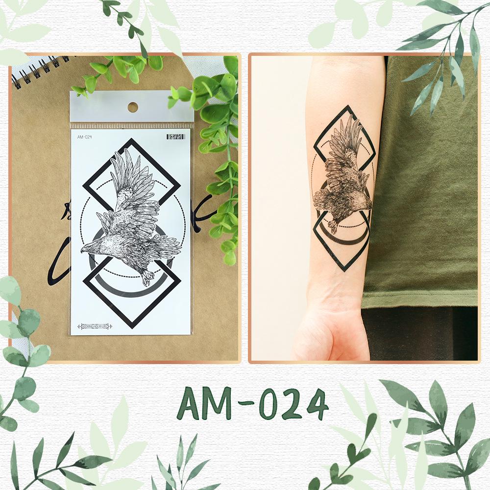 «Модные водонепроницаемые наклейки-татуировки в виде змеи и цветка для мужчин и женщин — крутой, модный дизайн для руки»