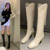 Legs Long Knight Boots Children Internet Celebrities Knee Boots Women 2025 Autumn and Winter New Thick Heel High Heel Boots