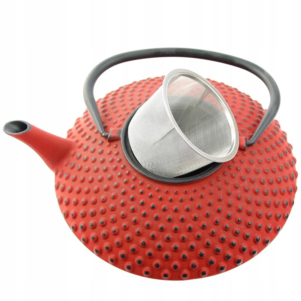 KETTLE, CAST IRON, TEA INFuser
