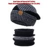 Windproof Winter Hat Scarf Set Soft Neck Warmer Fashion Ear Protection  for Women
