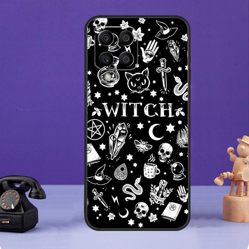 Чехол Witch Aesthetic Art для Samsung Galaxy M31 M51 M21 M30s M20 M14 M34 M54 M12 M32 M52 M13 M23 M33 M53 M55