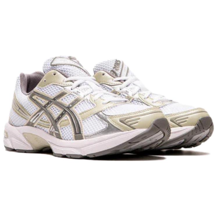 Asics Гель 1130 Белый Зеленый Цвет Сухого Листа Женский 1202A164-124