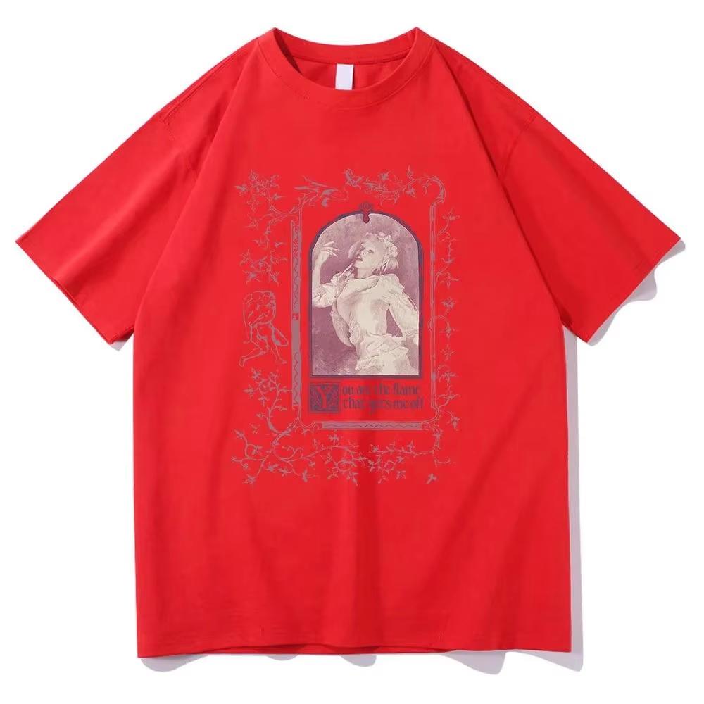 Fashion Y2k Tops Album Heads Melanie Martinez T Shirt 2026 Summer Unisex Unisex Clothing Cotton Oversized Tshirt Streetwear Y2K