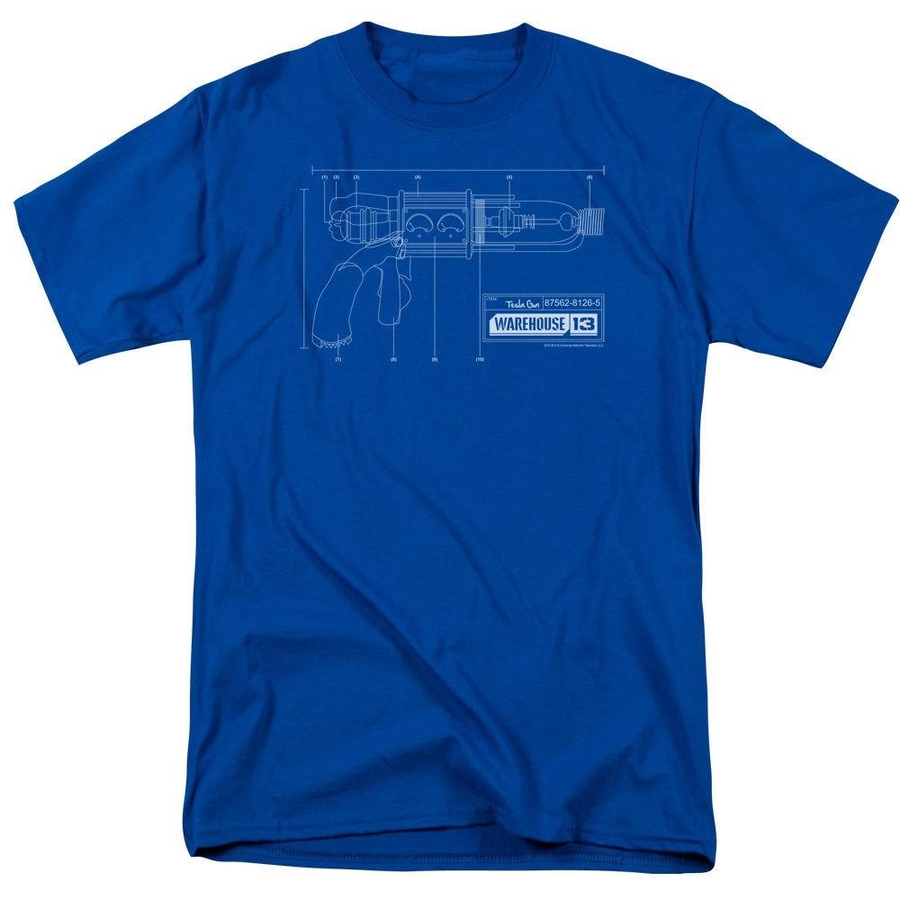 Warehouse 13 Tesla Gun T-Shirt Mens Womens Tees Top Sizes S-4XL NEW