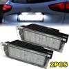 1/2 шт. Светодиодная подсветка номера автомобиля LED Canbus Без ошибок 18 SMD Лампа Для Renault Megane 2 Clio 3 Laguna 2 Espace 4 Twingo Master Vel