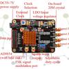 Генератор сигналов DDS AD9854 (200MHz) - Поддерживает синусоидальную/квадратную волну, AM/FM/FSK для лабораторных измерений и встраиваемых систем