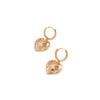 Fashion Heart Shape Dangle Earrings for Women Zirconia Earring Jewelry Party Accessories