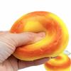 Slow Rising Egg Tart Squeeze Squishy Toys Round Decompression Toy New Stress Relief Toys  Gifts