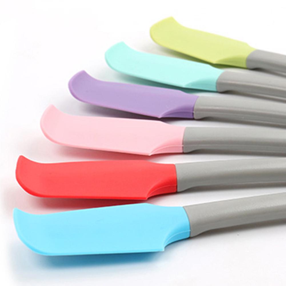 Kitchenware Grade Cake Silicone Food Spatula Cookie Pastry Batter Scraper Baking Tool