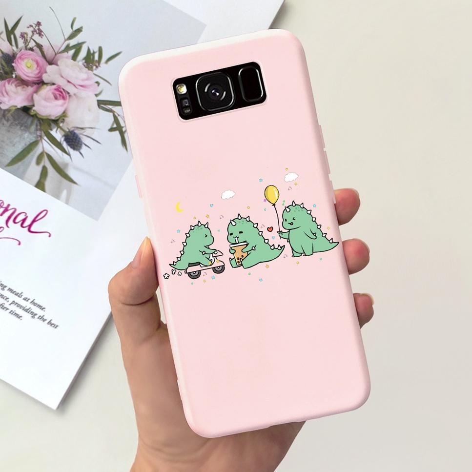 For Samsung Galaxy S8+ 6.2" Case Space Planet Cute Cat Soft Silicone Cover For Samsung S8+ S8 Plus S8 Bumper Phone Case Fundas