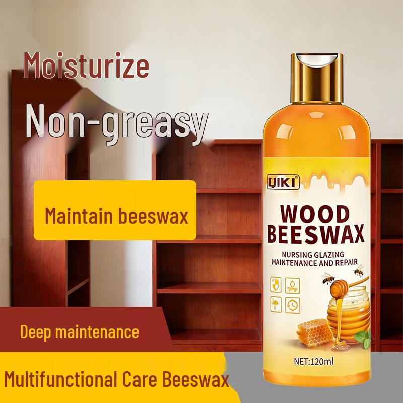 Mahogany Furniture Floor Wax - Beeswax Polish for Solid Wood 120ml