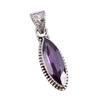 Natural Alexandrite Gemstone 925 Solid Sterling Silver Gift Pendant 1.25" H1c39