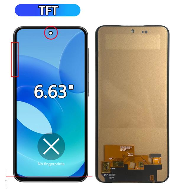 AMOLED Для Samsung Galaxy A36 5G ЖК-дисплей Сенсорный экран Сборка Дигитайзера Для Samsung A36 5G A366E A366E/DS ЖК-дисплей