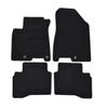 Tapis De Sol - Kia - Niro - Velours Noir - 4 Pièces - Ajustement Précis