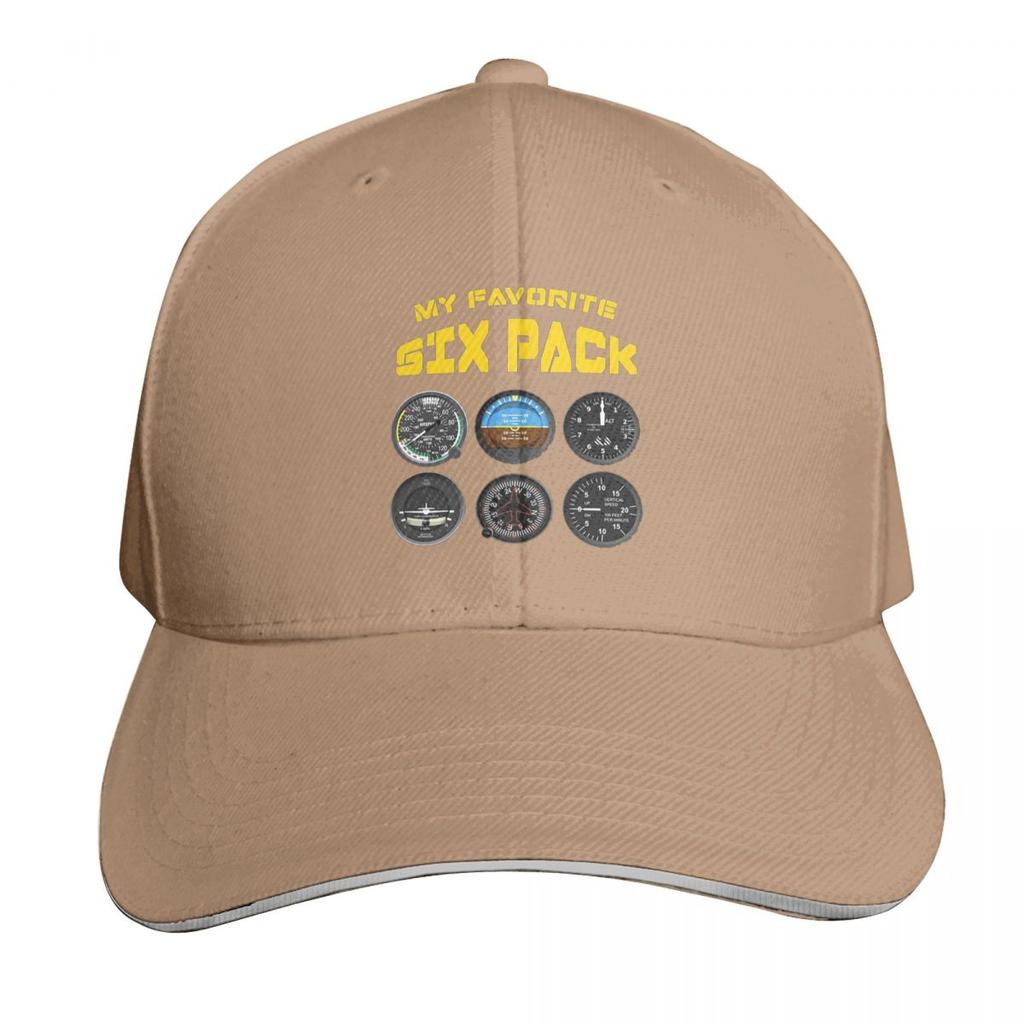 Pilot Cockpit Airplane Six Pack Flight Intruments Cap Fashion Casual Baseball Caps Adjustable Hat Hip Hop Unisex Baseball Hats