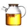 1800ml Glass Cold Water Pitcher with Bamboo Lid