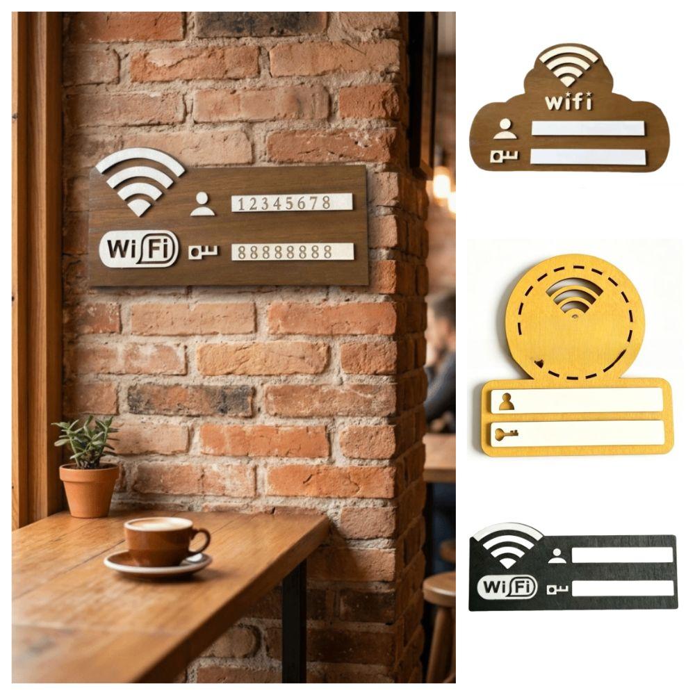 Деревенская табличка с паролем WiFi, стираемая доска, минимализм, индикатор беспроводной сети, прочная, с ручкой, доска для паролей, декор для Airbnb
