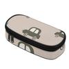 Pencil Bag Large Capacity Zipper Closure 300D Polyester with Main Compartment Mesh Pocket and Pen Slots for Everyday Study