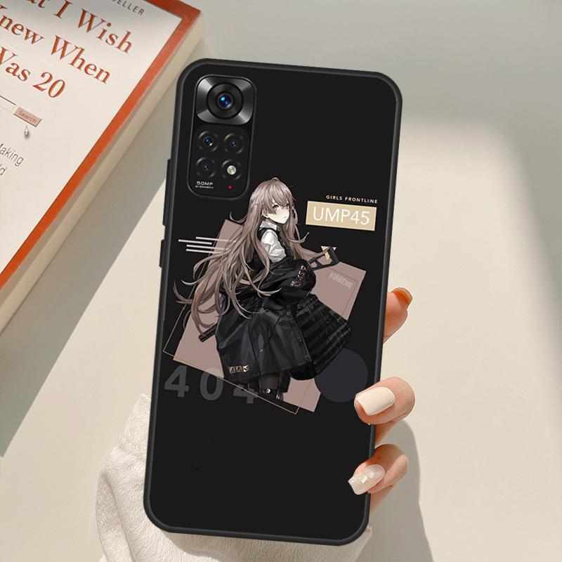 Чехол для игр Girls Frontline для Xiaomi Redmi Note 10 8 9 11 Pro 8T 9S 10S 11S Redmi 10C 9C 9A 9T K50 K40 Gaming