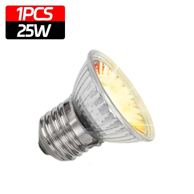 1-5 шт. UVA+UVB лампа для рептилий, черепахи греются, УФ-лампы, нагревательный свет, полный солнечный свет для амфибий 25/50/75 Вт