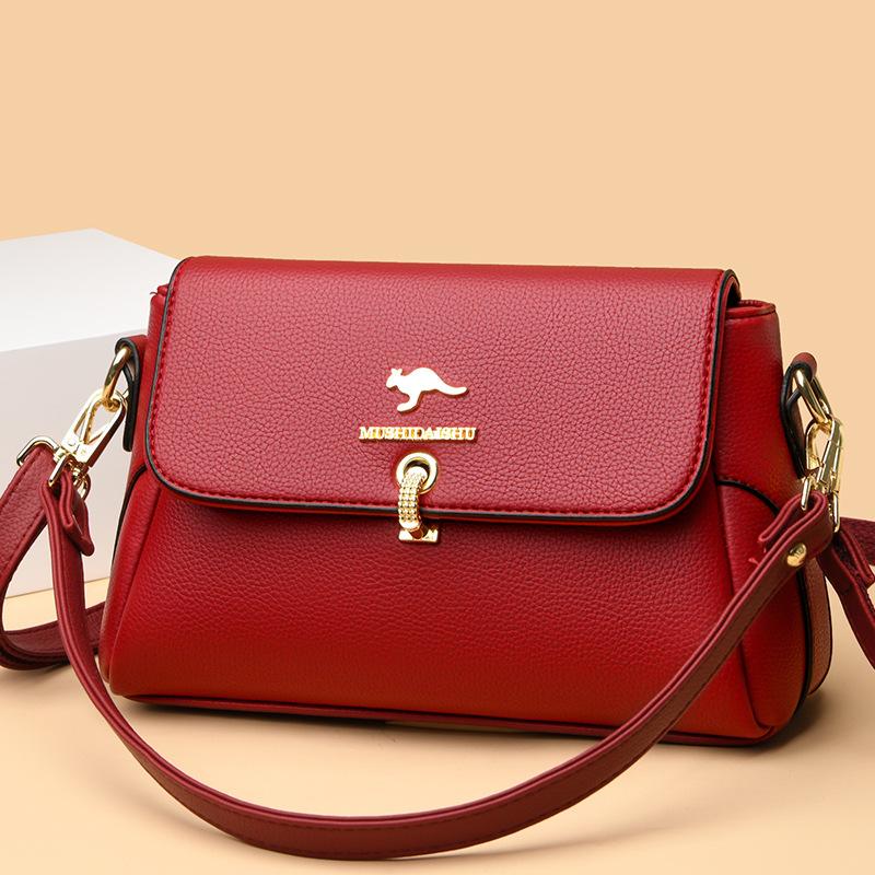 Fashion Mom Simple Shoulder Bag Multifunctional Large Capacity Crossbody Underarm Bag