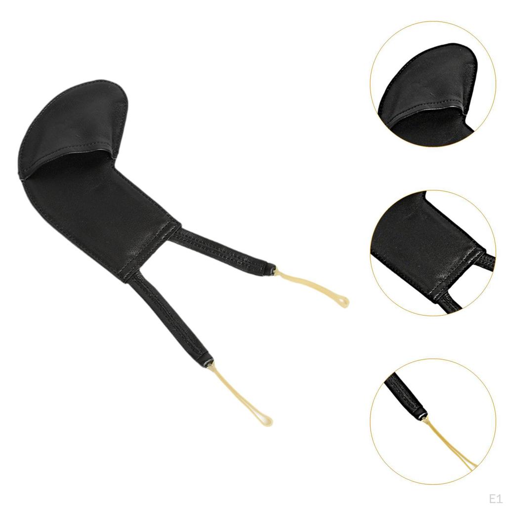 Violin Shoulder Rest Chinrest Support Accessory Stage Nonslip Breathable Soft