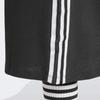 adidas Полосатая облегающая модная удобная трикотажная макси-юбка женские юбки черного цвета IY7279