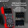 ZT703S ZOYI Трехфункциональный портативный осциллограф-мультиметр с генератором сигналов