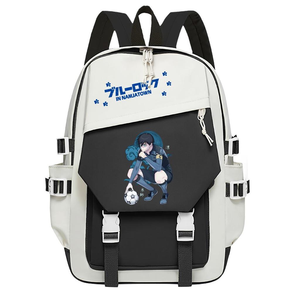 Animation Peripheral Style School Bag Campus Male And Female Students Casual Versatile Composite Cloth Backpack