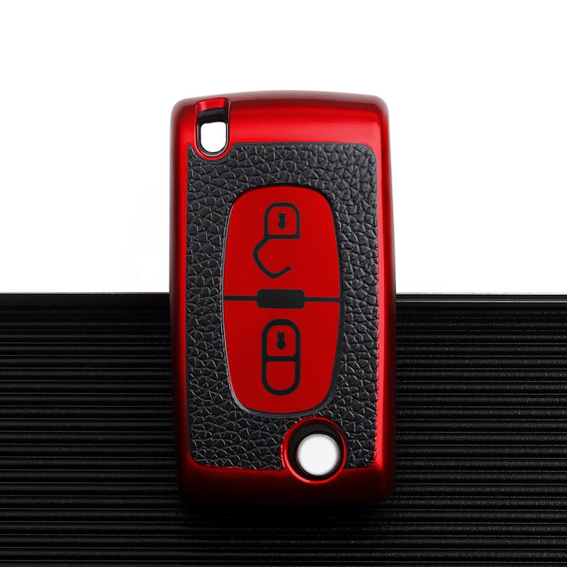 Новый Модный Чехол для Ключа Автомобиля для Peugeot 207 307 308 407 607 807 Защищенный Брелок