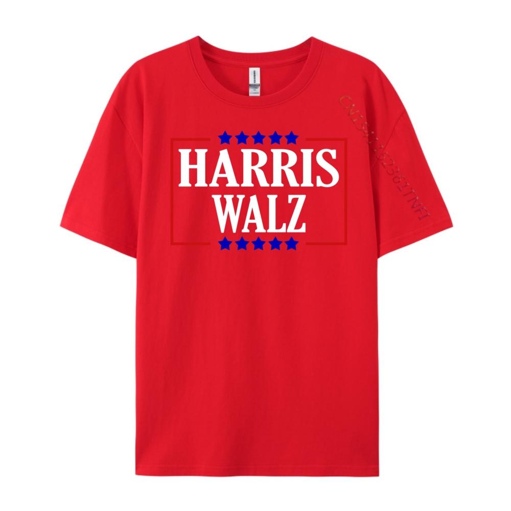 Kamala Harris President Tim Walz Vp Harris Walz Unisexs Designer T Shirt Soft Luxury Brand Character Tees