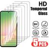 5 шт. Прозрачное HD закаленное стекло для Samsung Galaxy A54 A55 A56 A53 A52S A17 A16 A26 A15 A14 A34 A33 A32 A71 A73 S25 S24 S23 FE S22 S21 Защитная пленка для экрана