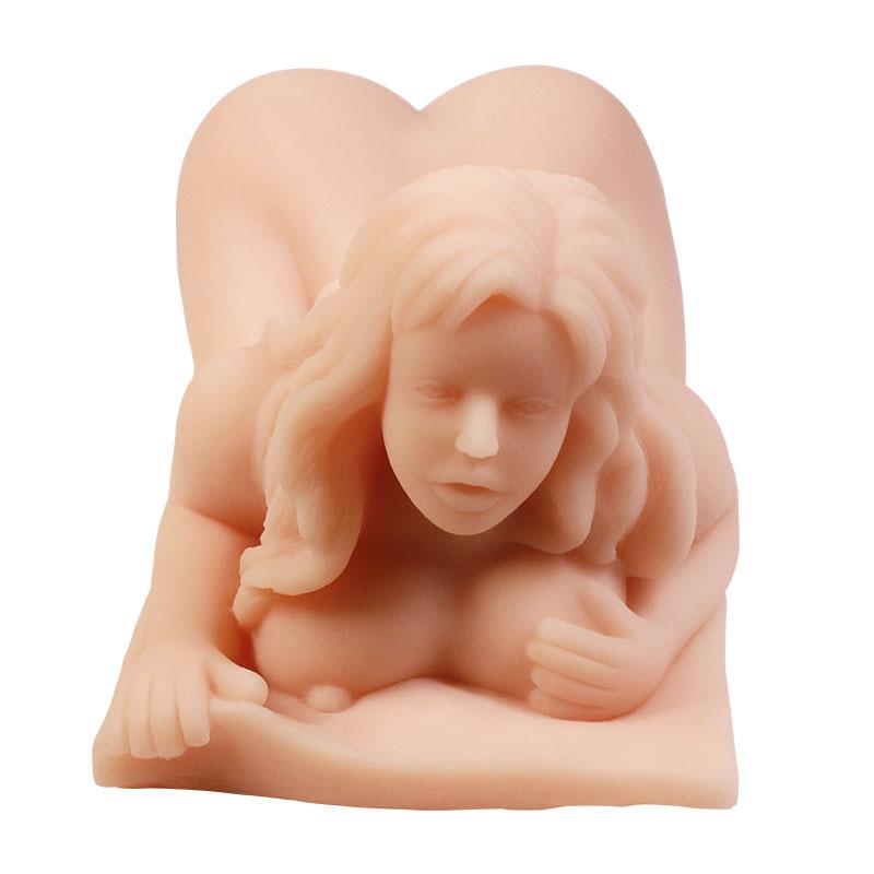 Мужская секс-кукла-мастурбатор, перевернутый силиконовый TPE, настоящая кожа, надутая большая задница, секс-позиция, игрушка для взрослых