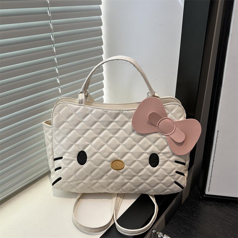 Hello Kitty легкий роскошный милый многофункциональный рюкзак женский универсальный нишевый с высоким чувством стиля большой вместимости модная сумка-мессенджер