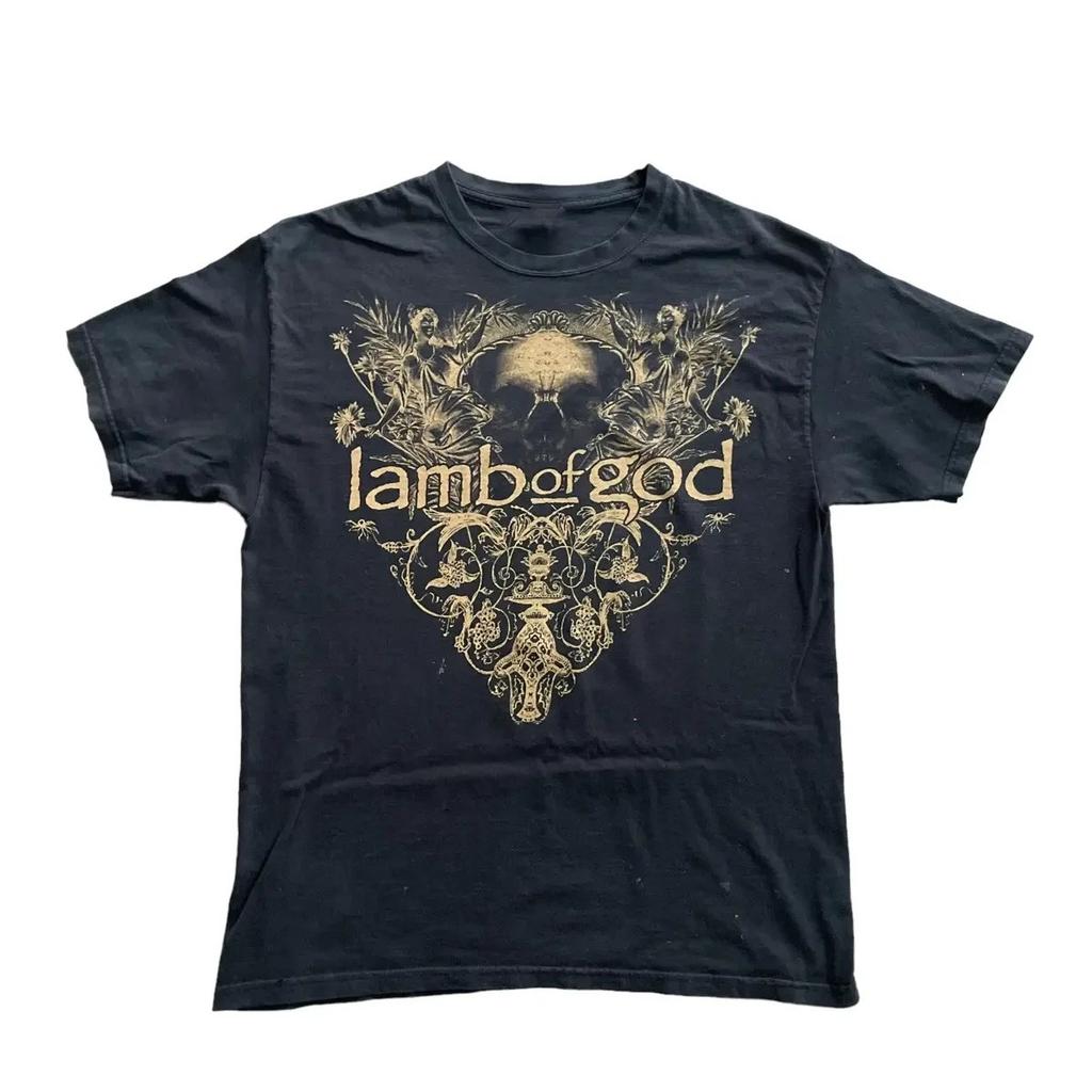 LAMB OF GOD BAND Black Cotton S-5XL T-Shirt HT450