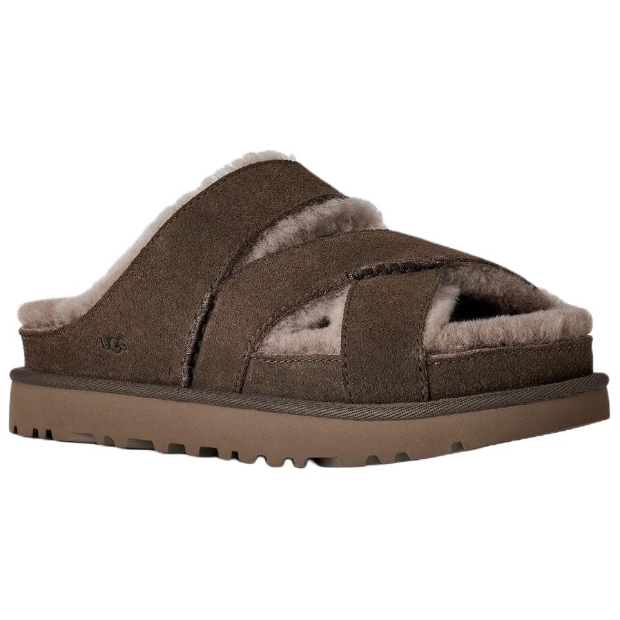 UGG Шлепанцы Эволюция Повседневные Простые Eva Шлепанцы-сандалии Женские шлепанцы Дымчато-серые 1178470-DNSS