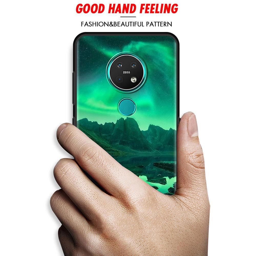 Northern Lights Sky Cell Phone Case for Nokia 5.4 7.2 3.4 5.3 2.3 3.2 8.3 5G 2.4 2.2 4.2 1.3 1.4 C20 G20 X20 Cover Coque