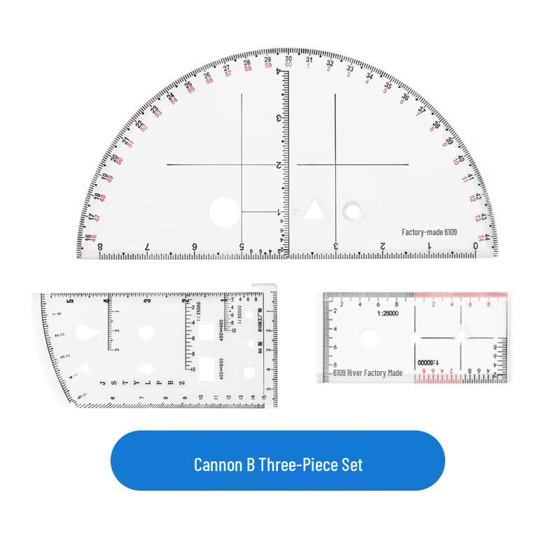 Набор инструментов для разметки топографических карт