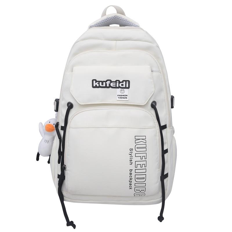 Студенческий рюкзак большой емкости с буквенным принтом, мужская спортивная дорожная сумка для спорта на открытом воздухе, женский компьютерный рюкзак